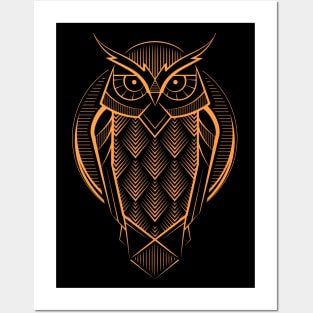 Deo Art Owl Posters and Art